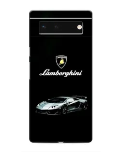 Чохол для Google Pixel 6 з картинкою «Логотип Lamborghini класика»