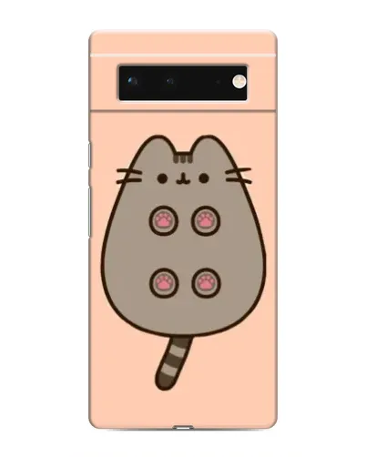 Чехол для Google Pixel 6 с картинкой «Пушин пузиком кверху»