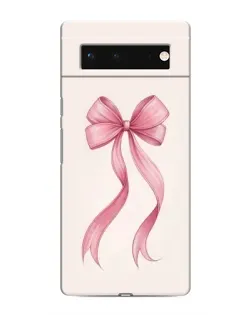 Чохол для Google Pixel 6 з картинкою «Рожевий бант»