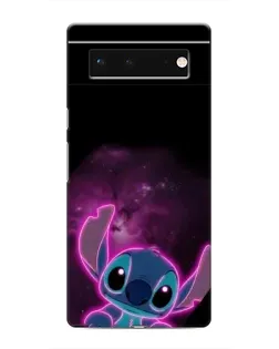 Чехол для Google Pixel 6 с картинкой «Неоновый Stitch»