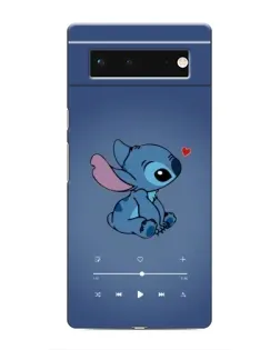 Чехол для Google Pixel 6 с картинкой «Музыкальный Stitch»