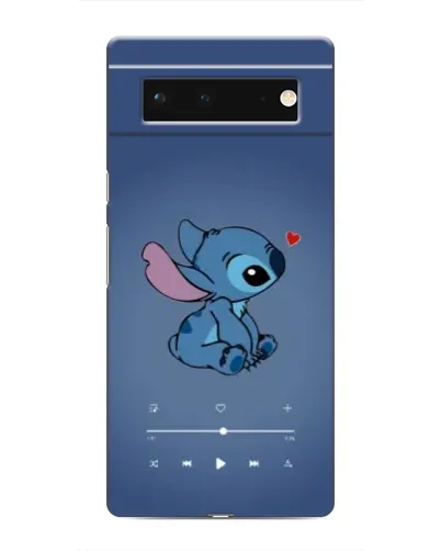 Чехол для Google Pixel 6 с картинкой «Музыкальный Stitch»