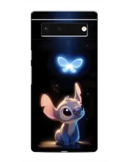 Чехол для Google Pixel 6 с картинкой «Сияющий Стич»
