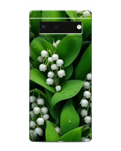 Чехол для Google Pixel 6 с картинкой «Ландыши в зелени»