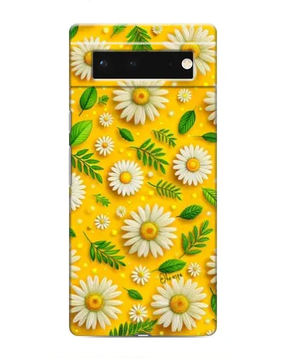 Чехол для Google Pixel 6 с картинкой «Ромашковое солнце»