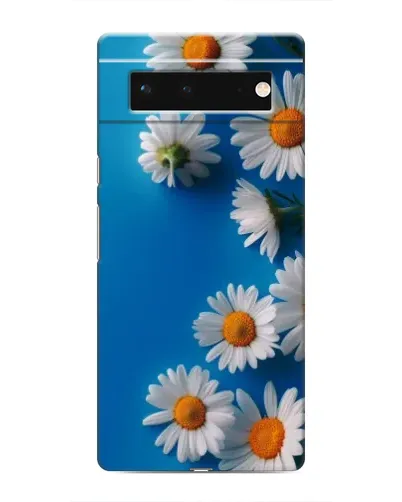 Чехол для Google Pixel 6 с картинкой «Белоснежные маргаритки»