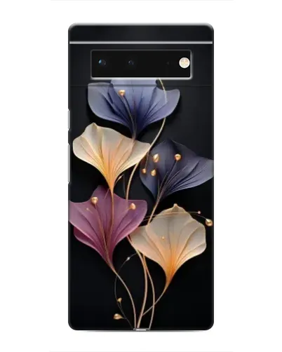Чехол для Google Pixel 6 с картинкой «Лиловые цветы грации»