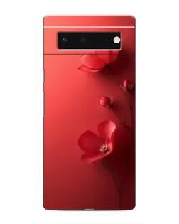 Чехол для Google Pixel 6 с картинкой «Маковые соцветия»