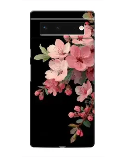 Чехол для Google Pixel 6 с картинкой «Розовая ветка сакуры»