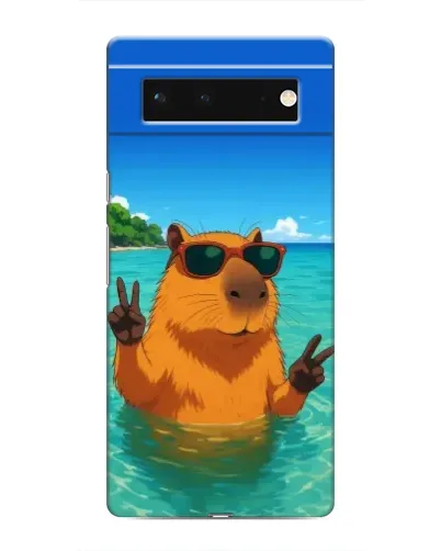 Чохол для Google Pixel 6 з картинкою «Морська капібара»