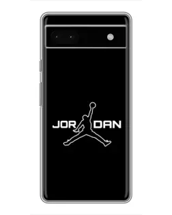 Чехол для Google Pixel 6a с картинкой «Nike Pink Swirl»