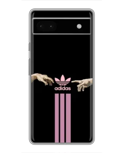 Чехол для Google Pixel 6a с картинкой «Adidas Hands»