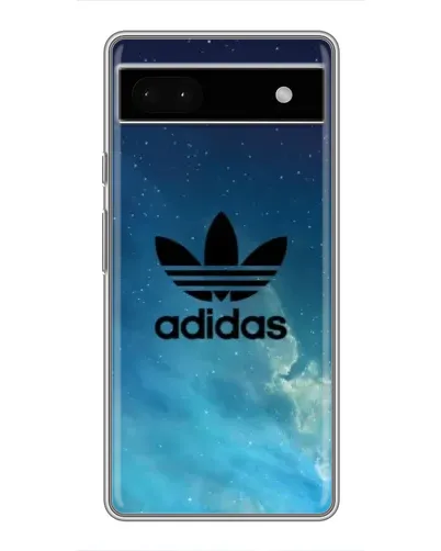 Чехол для Google Pixel 6a с картинкой «Adidas Stone Logo»