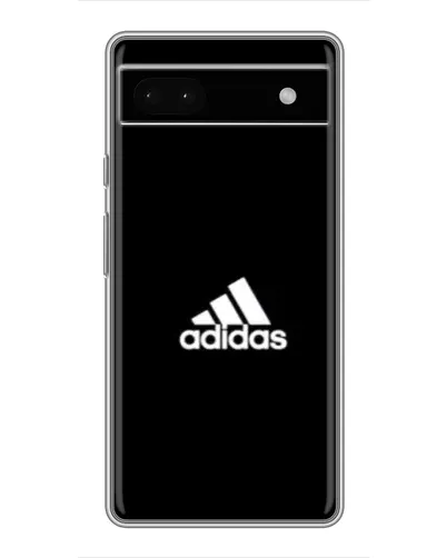 Чехол для Google Pixel 6a с картинкой «Adidas Red Style»