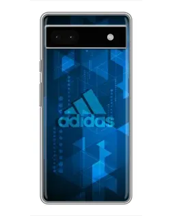 Чехол для Google Pixel 6a с картинкой «Adidas Sport Art»