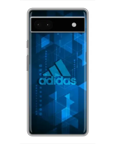 Чехол для Google Pixel 6a с картинкой «Adidas Sport Art»