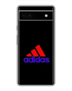 Чехол для Google Pixel 6a с картинкой «Классический Adidas»