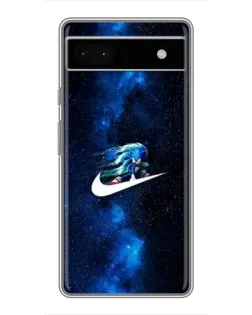 Чехол для Google Pixel 6a с картинкой «Звездный путь Nike»