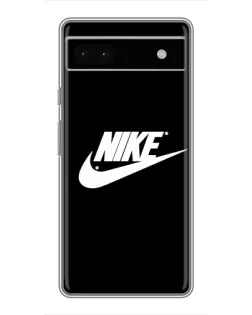Чохол для Google Pixel 6a з картинкою «Мазки фарби Nike»