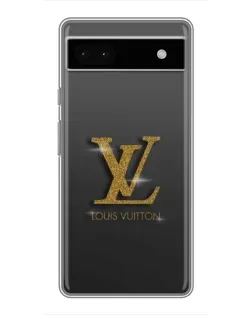 Чехол для Google Pixel 6a с картинкой «Градиент Louis Vuitton»