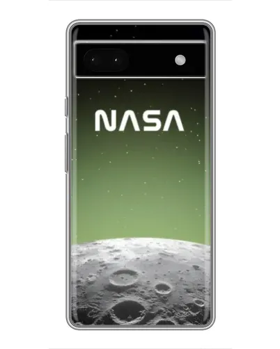 Чехол для Google Pixel 6a с картинкой «NASA — лунный градиент»