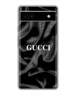 Чехол для Google Pixel 6a с картинкой «Gucci — шелковые волны»