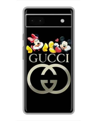 Чохол для Google Pixel 6a з картинкою «Gucci — герої Disney»