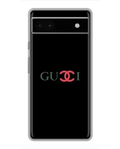 Чохол для Google Pixel 6a з картинкою «Gucci — червоний градієнт»
