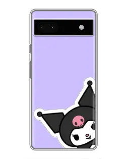 Чехол для Google Pixel 6a с картинкой «Забавная Kuromi»