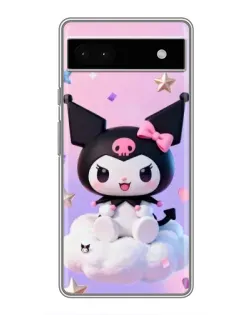 Чехол для Google Pixel 6a с картинкой «Куроми на облаке»