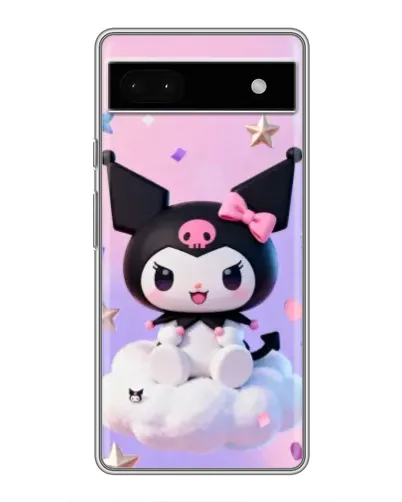Чехол для Google Pixel 6a с картинкой «Куроми на облаке»