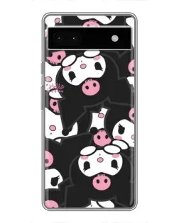 Чехол для Google Pixel 6a с картинкой «Паттерн голов Куроми»