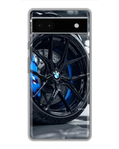 Чохол для Google Pixel 6a з картинкою «Колесо BMW зблизька»