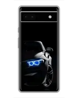 Чохол для Google Pixel 6a з картинкою «BMW — нічний погляд»