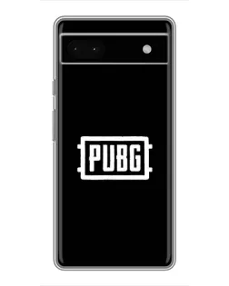 Чехол для Google Pixel 6a с картинкой «Лого BMW — металлический блеск»