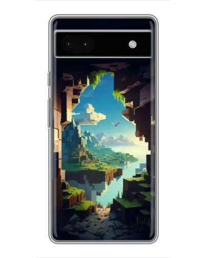 Чохол для Google Pixel 6a з картинкою «Вид з печери»