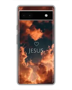 Чохол для Google Pixel 6a з картинкою «Сяйво Імені Jesus»