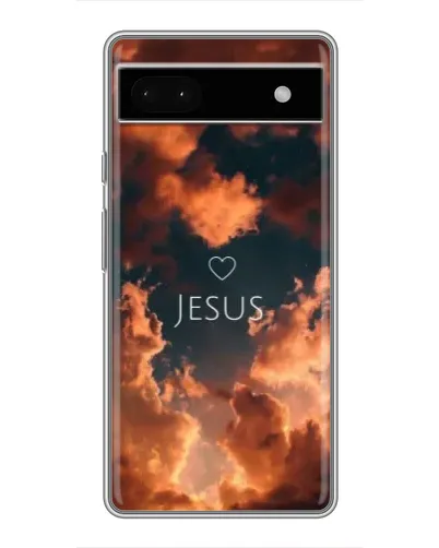 Чохол для Google Pixel 6a з картинкою «Сяйво Імені Jesus»