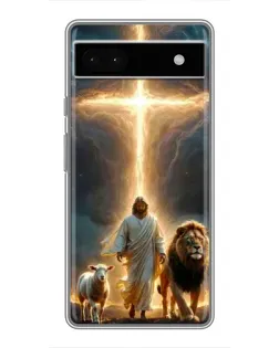 Чохол для Google Pixel 6a з картинкою «Лев Юди та Світло»