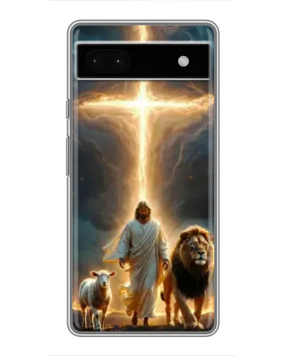 Чохол для Google Pixel 6a з картинкою «Лев Юди та Світло»