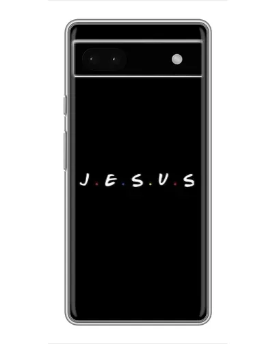 Чохол для Google Pixel 6a з картинкою «Крапки віри J.E.S.U.S.»