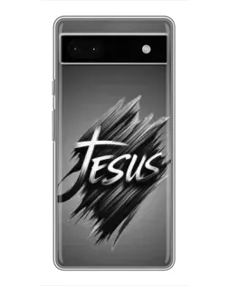 Чохол для Google Pixel 6a з картинкою «Напис Jesus Graffiti»
