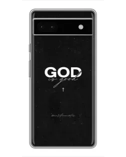 Чохол для Google Pixel 6a з картинкою «GOD — Бог над усім»