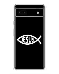 Чохол для Google Pixel 6a з картинкою «Класичний Jesus»