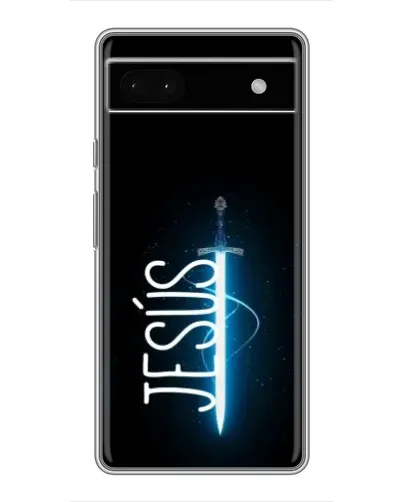 Чохол для Google Pixel 6a з картинкою «Меч Духа Jesus»
