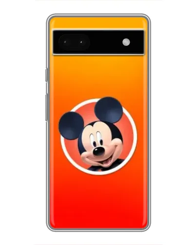 Чехол для Google Pixel 6a с картинкой «Mickey в круге»