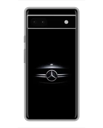 Чехол для Google Pixel 6a с картинкой «Mercedes — абстрактные линии»