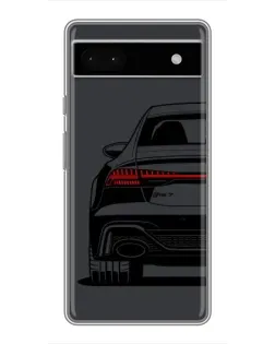 Чохол для Google Pixel 6a з картинкою «Задня частина Audi — арт»