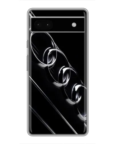 Чохол для Google Pixel 6a з картинкою «Audi — абстрактні кільця»