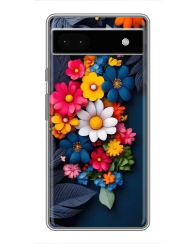 Чохол для Google Pixel 6a з картинкою «Квіткова феєрія»
